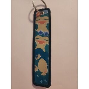 Pokemon 1 Piece Double Sided 5 Inch Snorlax Keychain‎